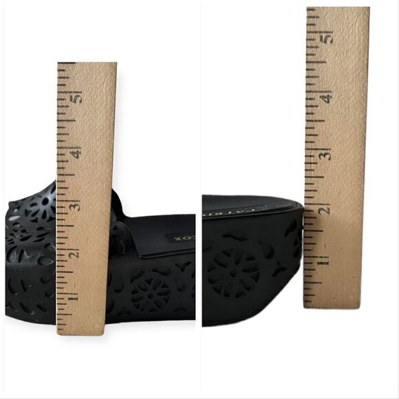 Vintage 90s Patrick Cox Jelly Flatform Wedge Slide, Size 38EU/7US - Picture 9 of 13